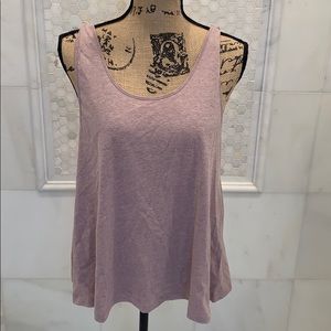 New with tags dusty pink yoga top